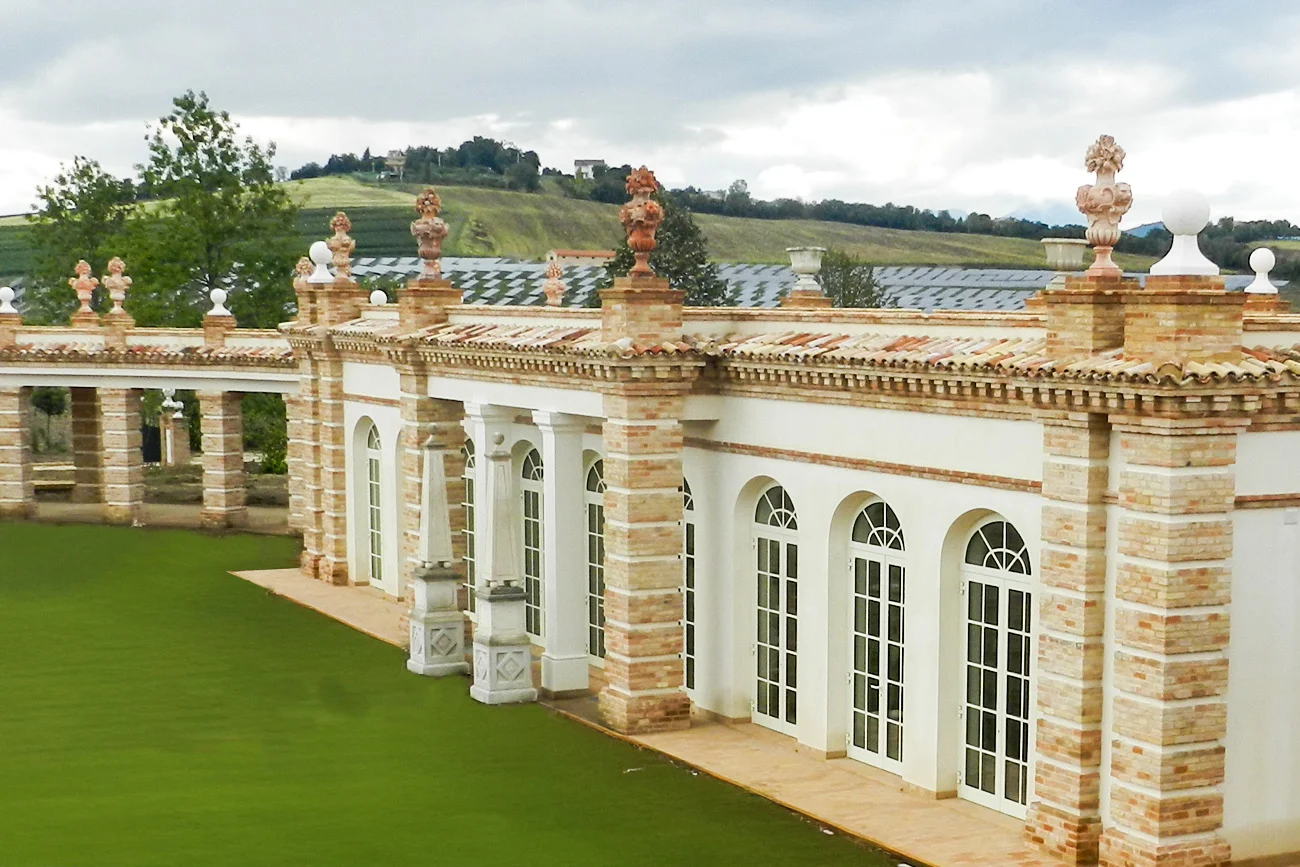 Borgo di Luce, domaine agricole, Tolentino, façade