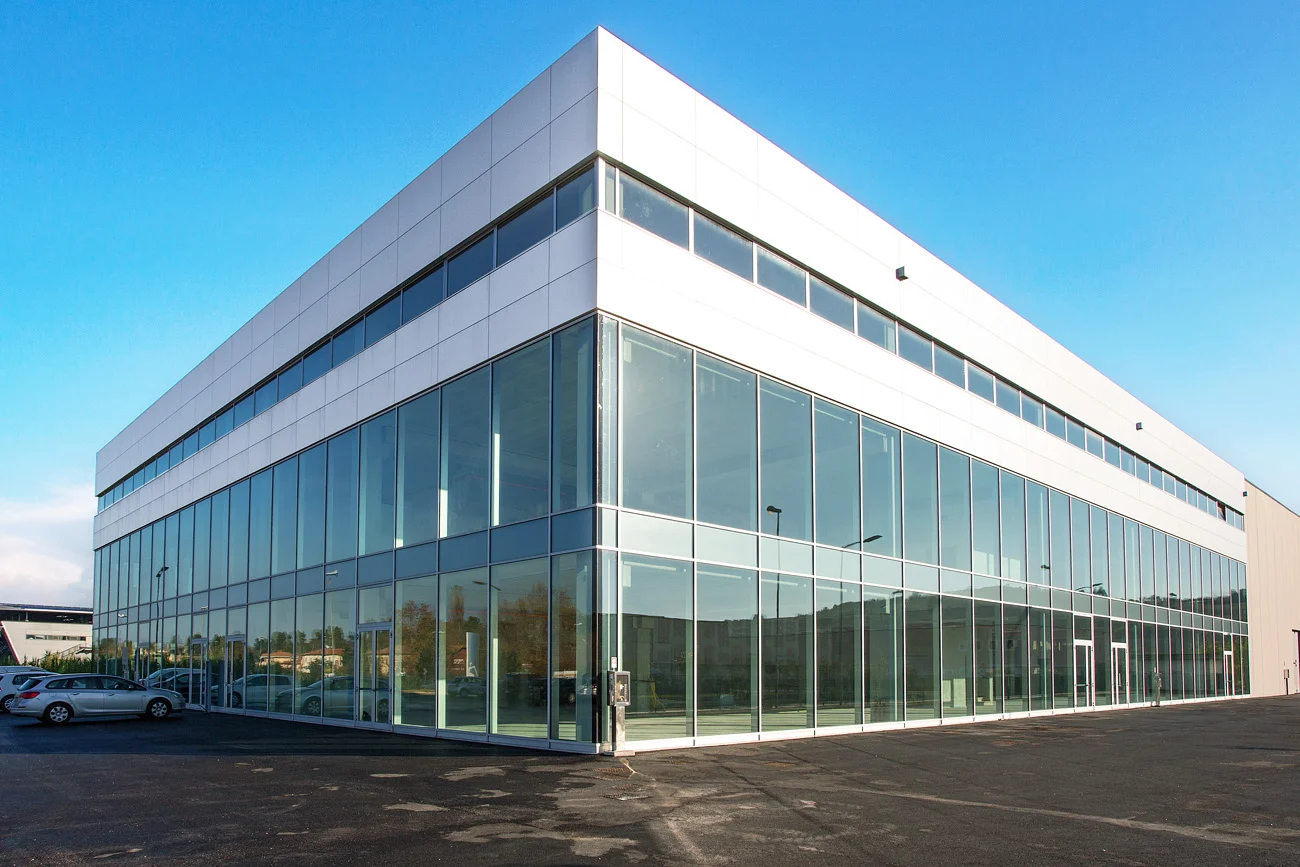 facciate in alluminio Schüco FWS50 Ketron - facciata
